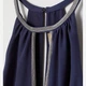 Сукня довга жіноча H&M 0608016 32 Темно-синя (KAY2000001294611) - зображення 2
