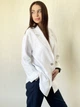 Льняной женский пиджак белый XS - linen island (132809) - изображение 1