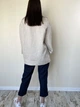 Льняной женский пиджак натуральный цвет экрю L - linen island (132827) - изображение 3