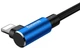 Кабель Baseus MVP Elbow Type USB 2.0 to Lightning 1.5A 2m Blue (CALMVP-A03) - изображение 7
