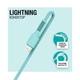 Кабель ACCLAB AL-CBCOLOR-L1MT USB-A to Lightning 1.2 м Мятный (1283126518195) - изображение 3