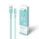 Кабель ACCLAB AL-CBCOLOR-L1MT USB-A to Lightning 1.2 м Мятный (1283126518195) - изображение 6