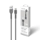 Кабель синхронізації ACCLAB AL-CBCOLOR-T1BK USB-A to Type-C 1.2 м Чорний (1283126518232) - зображення 6