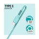 Кабель ACCLAB AL-CBCOLOR-T1MT USB-A to Type-C 1.2 м Мятный (1283126518256) - изображение 3