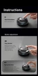 Інтелектуальний розпилюючий освіжувач повітря Baseus в авто Wisdom Car Smart Atomized Air Freshener (Wild Bluebell) - зображення 10