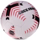 Мяч футбольный №5 PU ламинированный гибридная сшивка HYBRID SOCCERMAX FIFA (PU, Белый-бордовый) (FB-3114_Белый-бордовый) - изображение 2