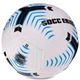 Мяч футбольный №5 PU ламинированный гибридная сшивка HYBRID SOCCERMAX FIFA (PU, Белый-голубой) (FB-3114_Белый-голубой) - изображение 2