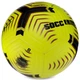 Мяч футбольный №5 PU ламинированная гибридная сшивка HYBRID SOCCERMAX FIFA (PU, Черный-зеленый) (FB-3114_Желтый-черный-зеленый) - изображение 2