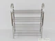 Полка для взуття Shoe Rack HPO56 67×56×23 см на 4 яруса металева хромована - зображення 3