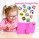 Детский планшет с родительским контролем Beneve M7152 7"IPS Android 10 2/16Gb + чехол Pink - изображение 3