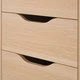 Комод на колесах IKEA ALEX білений дуб (394.222.21) - изображение 3