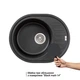 Кухонная мойка Lidz 620x500/200 BLM-14 (LIDZBLM14620500200) - зображення 3