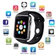 Смарт-годинник Smart Watch A1 розумний електронний зі слотом під sim-карту + карту пам'яті micro-sd. Колір: чорний (ws73332) (WB) - зображення 1