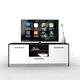 Тумба під телевізор Fenster UNTV 06B 60×155×36,5 Білий/Чорний - зображення 2