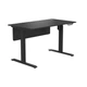 Стіл з регульованою висотою E-table UNIVERSAL 5001B - Чорний - изображение 1