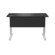 Стіл з регульованою висотою E-table UNIVERSAL 5003B - Чорний / Білі ніжки - изображение 5
