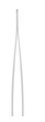 Pęseta prosta Lussoni Acc Tweezers Straight (5903018915937) - obraz 2