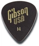 Набор медиаторов Gibson APRGG-74XH 1 2 GROSS BLACK STANDARD STYLE EXTRA HEAVY - изображение 1