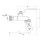 Кран поливальний SD Plus 3/4" SD140W20 - зображення 2