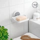 Мильниця MBM HOME BP-4 клейка пластикова біла - зображення 13