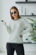 Джемпер R819,5140 Seventeen Білий S/XL (R819.5140) - зображення 6