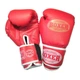 Боксерские перчатки BOXER 8 оz кожвинил Элит ШИРОКИЙ МАНЖЕТ красные - изображение 1