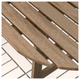 Стіл для балкону і 2 стільці ASKHOLMEN IKEA 792.623.05 сіро-коричневий/Duvholmen бежевий - зображення 2