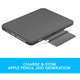 Чохол-клавіатура для планшета Logitech SLIM FOLIO PRO Keyboard Case for iPad Pro 12.9" Graphite (920-009703) - зображення 2