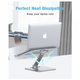 Подставка для ноутбука Stoon Aluminum Laptop Stand (B09) - изображение 3
