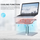 Підставка для ноутбука Ohuhu Laptop Stand Adjustable - зображення 8
