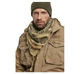 Шарф Арафатка, Brandit "Shemag Scarf" 110х110см. khaki-black. - изображение 2