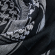 Шарф Арафатка, Brandit "Shemag Scarf" 110х110см. black-white. - зображення 2