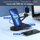 Док-станция JYD 5в1 Magnetic Wireless Charger для iPhone 13/12 MagSafe, Apple Watch, AirPods Pro, AirPods 2/3 black - изображение 6