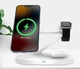 Док-станция JYD 5в1 Magnetic Wireless Charger для iPhone 13/12 MagSafe, Apple Watch, AirPods Pro, AirPods 2/3 - изображение 2