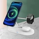 Док-станция JYD 5в1 Magnetic Wireless Charger для iPhone 13/12 MagSafe, Apple Watch, AirPods Pro, AirPods 2/3 - изображение 8