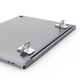 Подставка для ноутбука Nillkin Bolster Portable Stand Zinc Alloy - Gray - изображение 3