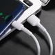 Кабель USB BOROFONE BX16 Easy Type-C (2A) (1M) Білий - зображення 3