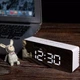 Настольные часы с будильником Beluck Mirror Clock 1 - изображение 4