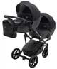 Коляска 2 в 1 для двойни Bair Next DUO Soft 02 чёрный - изображение 2