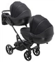 Коляска 2 в 1 для двойни Bair Next DUO Soft 02 чёрный - изображение 4