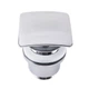 Донный клапан Globus Lux HG-043B для умывальника, белый (Click-clack) - изображение 1