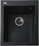 Кухонная мойка гранит GLOBUS LUX Lama 410x500 черный - изображение 1