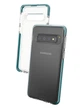 Противоударный прозрачный чехол GEAR4 Piccadilly D3O с антимикробным покрытием для Samsung Galaxy S10 Plus (6.4") Green Blue - изображение 1