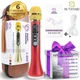 Мікрофон караоке Magic Karaoke L-899 Червоний Портативний 2в1 вбудована Bluetooth колонка 30Вт Функція запису та Фонограма Режим Дует Гучний бас Шумопридушення з чохолом - зображення 13