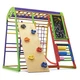 Спортивный комплекс детский Baby Sport SB ЮнгаPlus 4 130х124х132 см дерево Разноцветный (ЮнгаPlus 4) - изображение 3