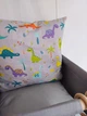 Детская подвесная качеля Happy Vita Craft цветные динозаврики серая - изображение 2