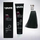 Крем-краска для волос Pura Kosmetica 1/0 black 100 мл (8021694061452) - изображение 2