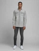 Сорочка д/р JACK&JONES М0118585 (12138115А) колір сірий XL - изображение 6
