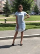 Жіноче котоновое плаття Poliit 8485 блакитний 38 - зображення 1