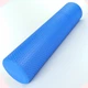Массажный валик FitMagic Foam Roller EVA 90 см структурный ролик для массажа спины и мыщц тела синий - изображение 3